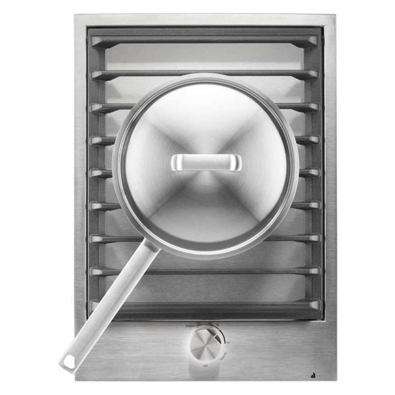 Jennair® 15" Single-Burner Gas Cooktop with Wok Ring JGC3115GS