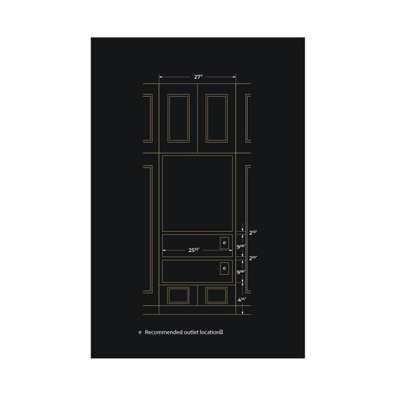 Jennair® RISE™ 27", 1.5 cu. ft. Capacity Warming Drawer JJD3027IL Jennair® RISE™ 27", 1.5 cu. ft. Capacity Warming Drawer JJD3027IL