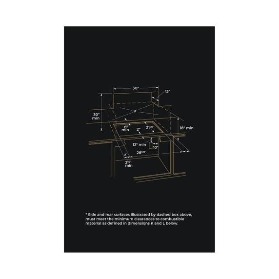 Jennair® 30" JX3™ Electric Downdraft Cooktop JED3430GB