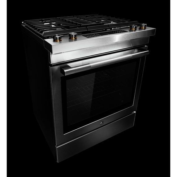 Jennair® RISE™ 30 DUAL-FUEL DOWNDRAFT SLIDE-IN RANGE JDS1750ML