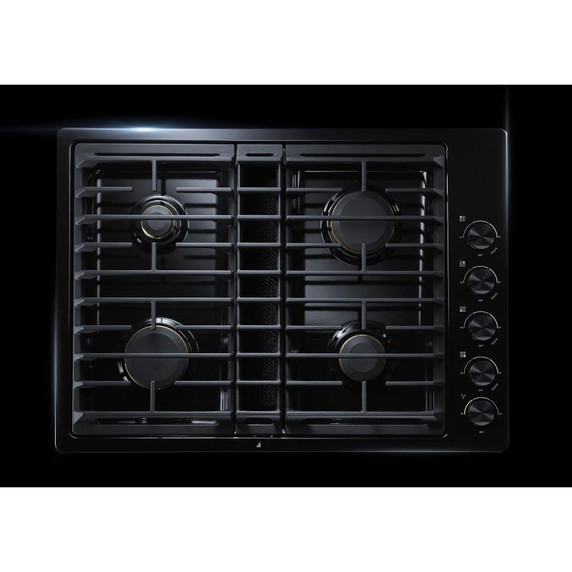 Jennair® 30” JX3™ Gas Downdraft Cooktop JGD3430GB