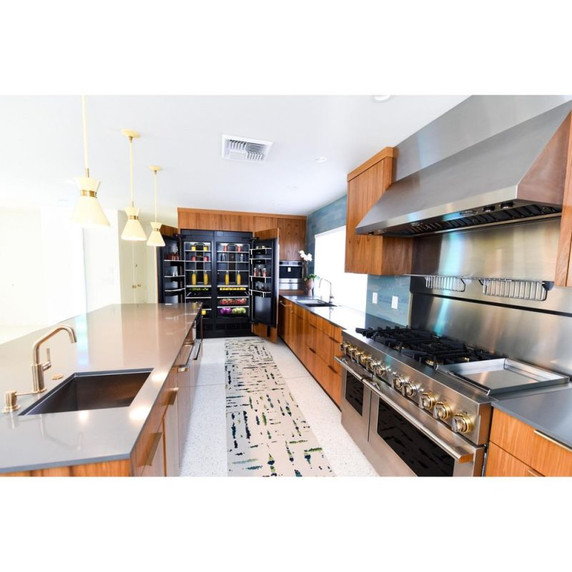 Jennair® 48" RISE™ Dual-Fuel Professional-Style Range with Chrome-Infused Griddle JDRP548HL
