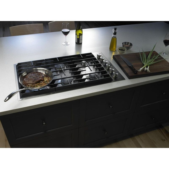 Jennair® 36", 6-Burner Gas Cooktop JGC7636BS