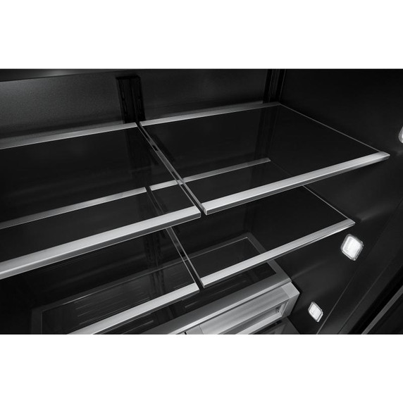 Jenn-Air® 36” Fully Integrated Built-In Bottom-Freezer Refrigerator (Left-Hand Door Swing) JB36NXFXLE