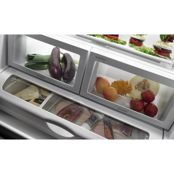 Jennair® RISE 36" French Door Freestanding Refrigerator JFFCF72DKL Jennair® RISE 36" French Door Freestanding Refrigerator JFFCF72DKL