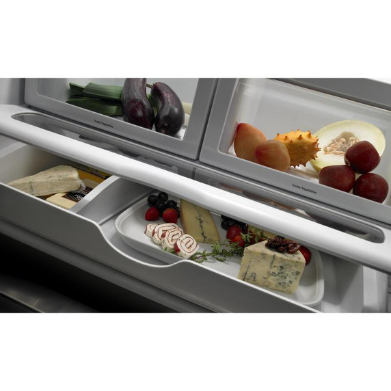 Jennair® RISE 36" French Door Freestanding Refrigerator JFFCF72DKL Jennair® RISE 36" French Door Freestanding Refrigerator JFFCF72DKL
