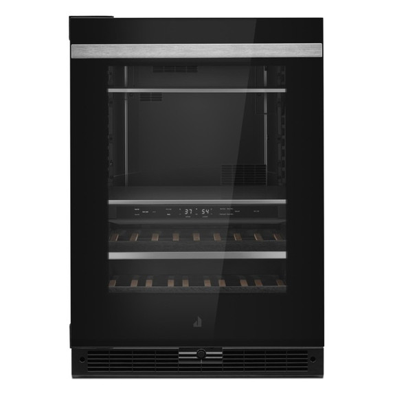 Jennair® NOIR™ 24" Built-In Undercounter Beverage Center - Left Swing JUBFL242HM