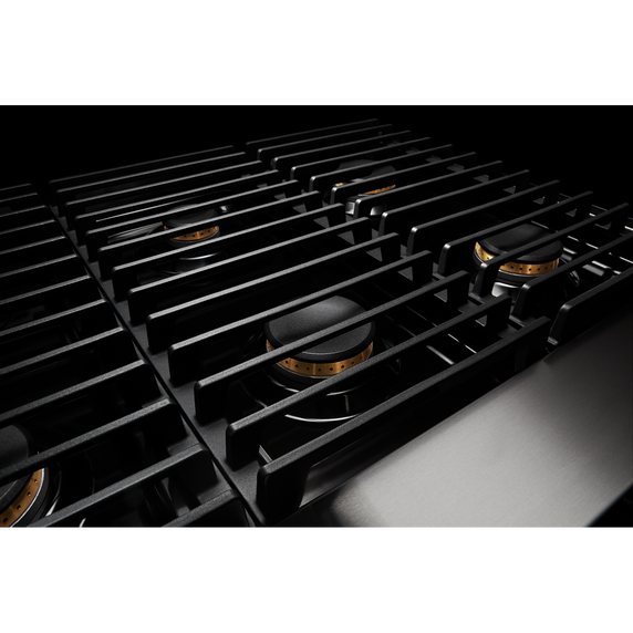 Jennair® NOIR™ 48 Gas Professional-Style Rangetop with Grill JGCP648HM