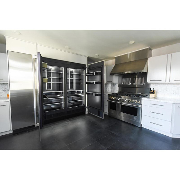 Jennair® 18" Built-In Column Freezer with RISE™ Panel Kit, Right Swing JKCPR181GL