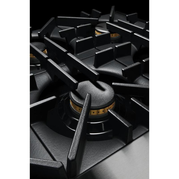 Jennair® 36" RISE™ Dual-Fuel Professional-Style Range with Chrome-Infused Griddle JDRP536HL