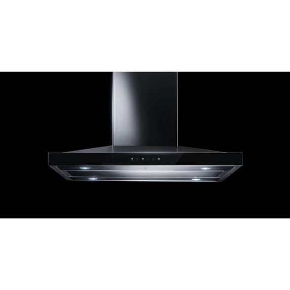 Jennair® Lustre Stainless 36" Pyramid Style Island Mount Canopy Hood JXI8536HS