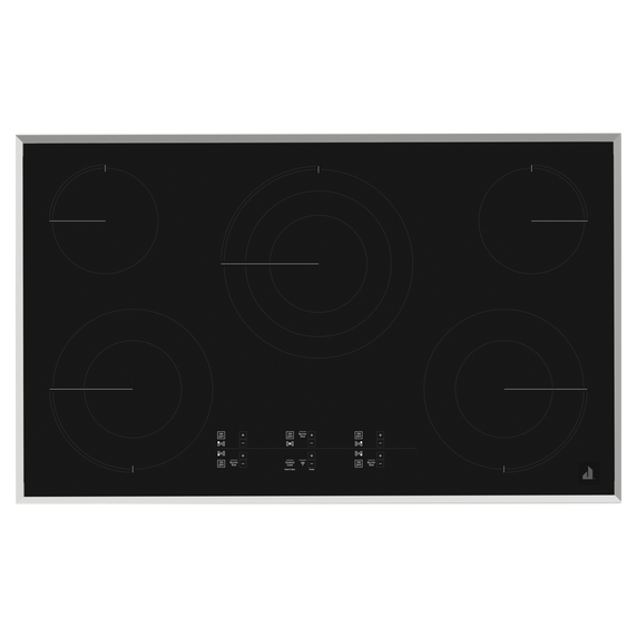 Jennair® Lustre 36 Electric Radiant Cooktop with Emotive Controls JEC4536KS