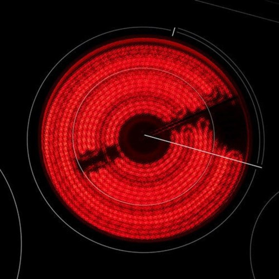 Jennair® Oblivion 24" Electric Radiant Cooktop with Emotive Controls JEC4424KB