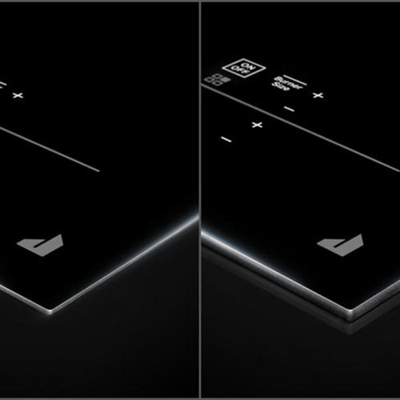 Jennair® Oblivion 24" Electric Radiant Cooktop with Emotive Controls JEC4424KB