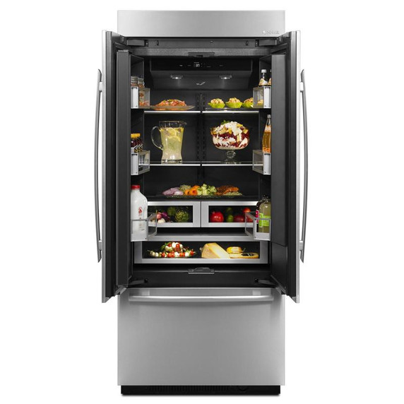 Jenn-Air® 36-Inch Built-In French Door Refrigerator JF36NXFXDE