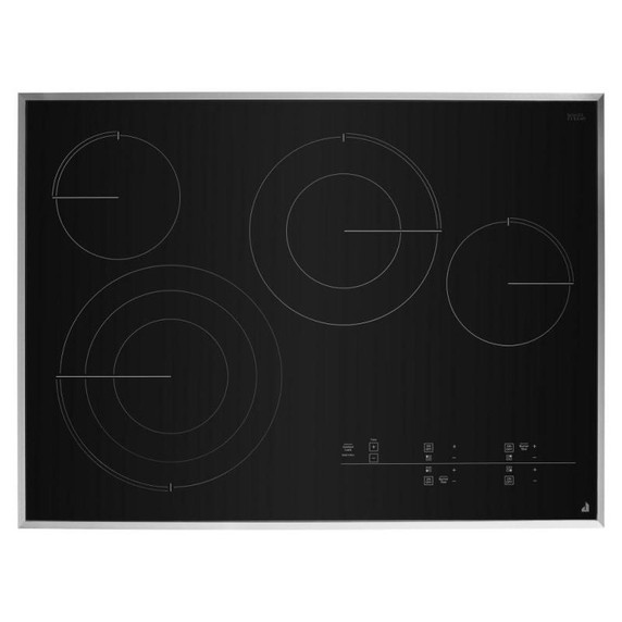Jennair® Lustre 30" Electric Radiant Cooktop with Emotive Controls JEC4430KS
