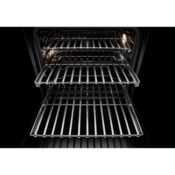 Jennair® NOIR™ 30 Single Wall Oven with V2™ Vertical Dual-Fan Convection JJW3430LM