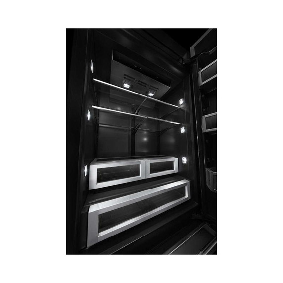 Jenn-Air® 36” Fully Integrated Built-In Bottom-Freezer Refrigerator (Right-Hand Door Swing) JB36NXFXRE