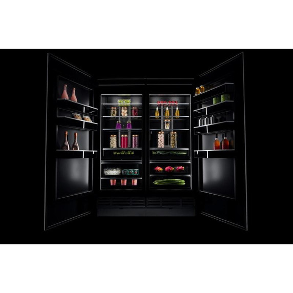 Jennair® 30" Built-In Column Freezer with NOIR™ Panel Kit, Right Swing JKCPR301GM