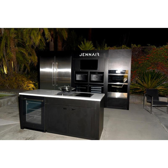Jennair® 30" Built-In Column Freezer with NOIR™ Panel Kit, Right Swing JKCPR301GM