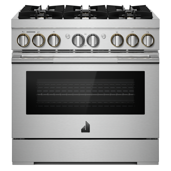 Jennair® RISE™ 36 Dual-Fuel Professional Range JDRP436HL