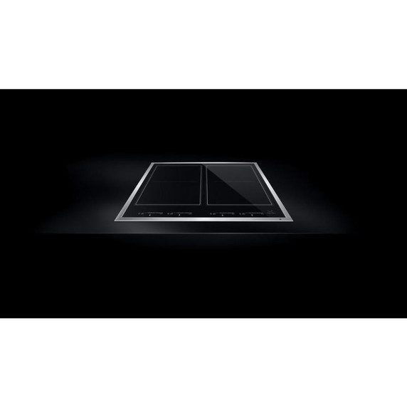 Jennair® 24" Lustre Stainless Induction Flex Cooktop JIC4724HS