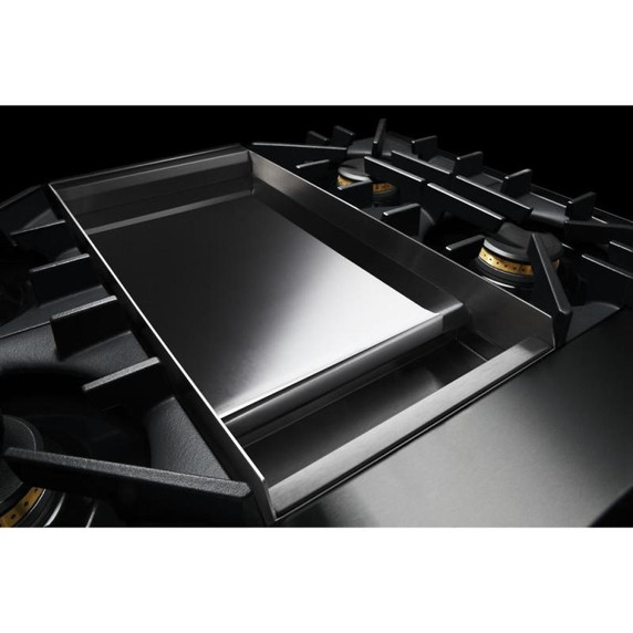 Jennair® 48" NOIR™ Gas Professional-Style Range with Chrome-Infused Griddle JGRP548HM