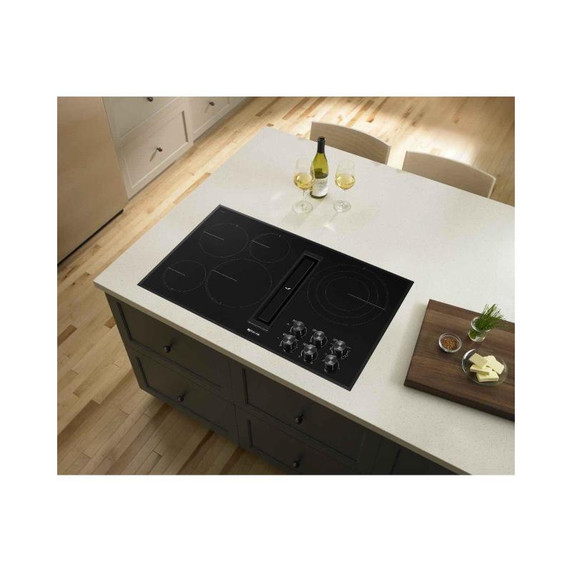 Jennair® 36" JX3™ Electric Downdraft Cooktop JED3536GB