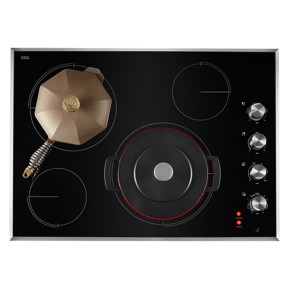 Jennair® Lustre Stainless 30 Electric Radiant Cooktop JEC3430HS