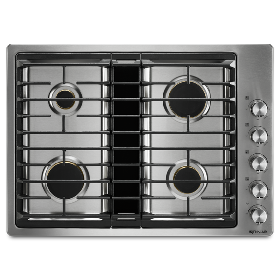 Jennair® 30” JX3™ Gas Downdraft Cooktop JGD3430GS