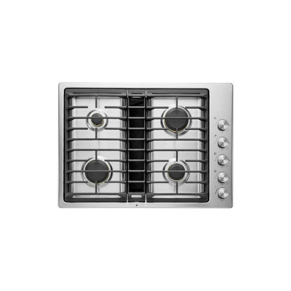 Jennair® 30” JX3™ Gas Downdraft Cooktop JGD3430GS