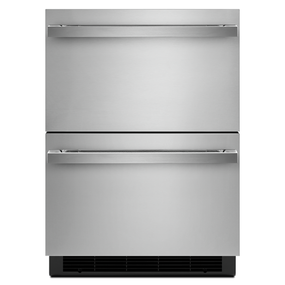 Jennair® NOIR 24" Double Drawer Refrigerator/Freezer JUCFP242HM