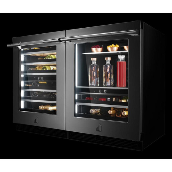 Jennair® RISE™ 24" Built-In Undercounter Wine Cellar, Left Swing JUWFL242HL