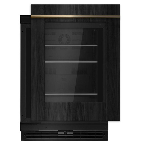 Jennair® Panel-Ready 24" Under Counter Glass Door Refrigerator, Left Swing JUGFL242HX