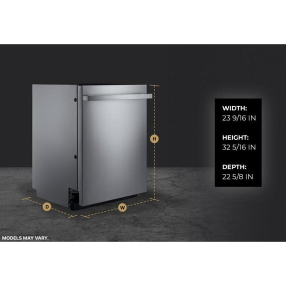JennAir® Fully Integrated Dishwasher with 3rd Level Rack with Wash JDAF5924RM