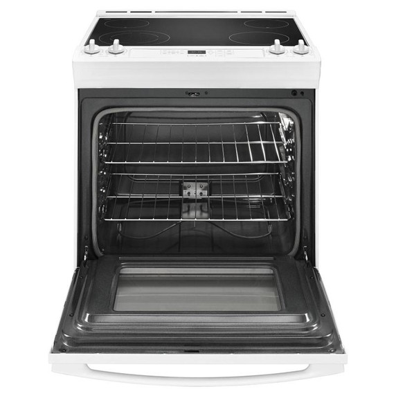 30-inch Amana® Electric Range with Front Console YAES6603SFW