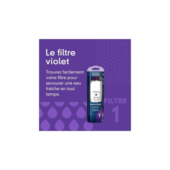everydrop Ice & Water Refrigerator Filter 1 - EDR1RXD1B EDR1RXD1B
