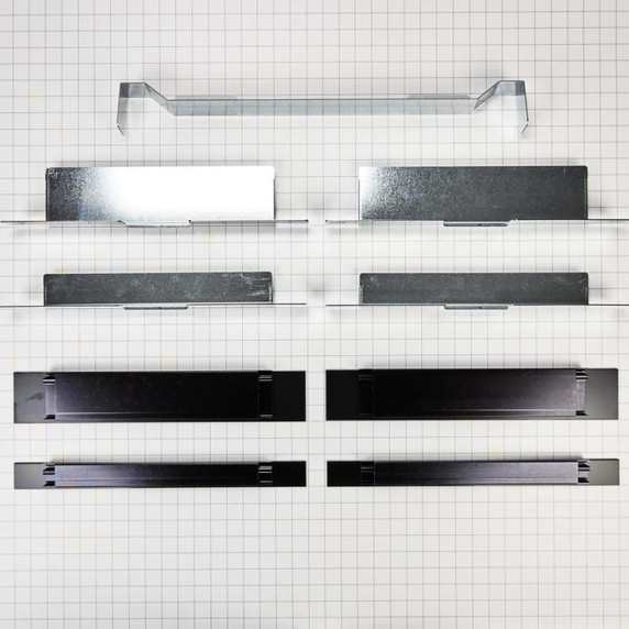 Built-In Oven/Microwave/Coffee Machine Side Trim Cover Kit, Black/Noir W11290015