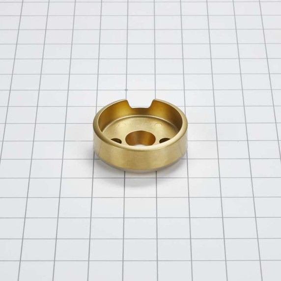 Range Brass Knob Bezel, Surface/Grille W11316873
