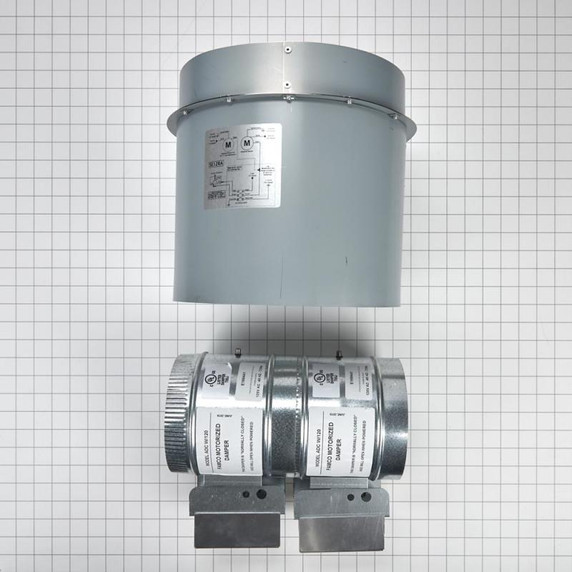 Range Hood Air Kit, 10" (25.4 cm) Round W10446917