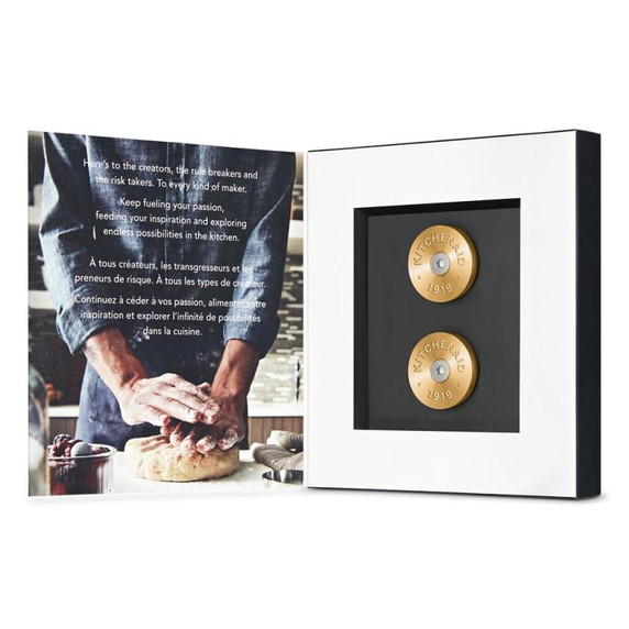 KITCHENAID MEDALLION SET - NEW GOLD W11368841NE