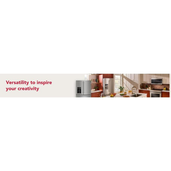 Kitchenaid® 26.2 Cu. Ft. Multi-Door French Door Refrigerator with Platinum Interior KRMF536RPS Kitchenaid® 26.2 Cu. Ft. Multi-Door French Door Refrigerator with Platinum Interior KRMF536RPS