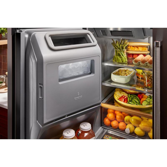 Kitchenaid® 26.2 Cu. Ft. Multi-Door French Door Refrigerator with Platinum Interior KRMF536RBS