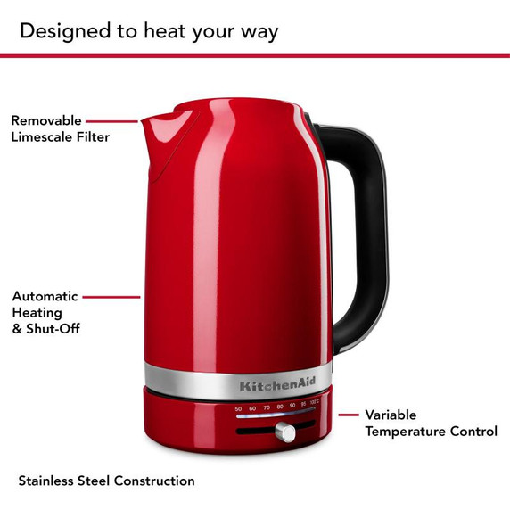 Kitchenaid® 1.7 Liter Electric Kettle KEK1701ER