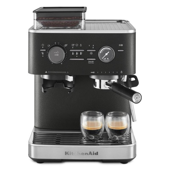 KitchenAid.ca Exclusive Colour - Semi Automatic Espresso Machine with Burr Grinder KES6551BK