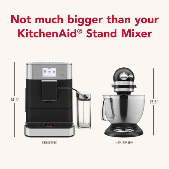 Kitchenaid® Fully Automatic Espresso Machine KF7 KES8557BK Kitchenaid® Fully Automatic Espresso Machine KF7 KES8557BK
