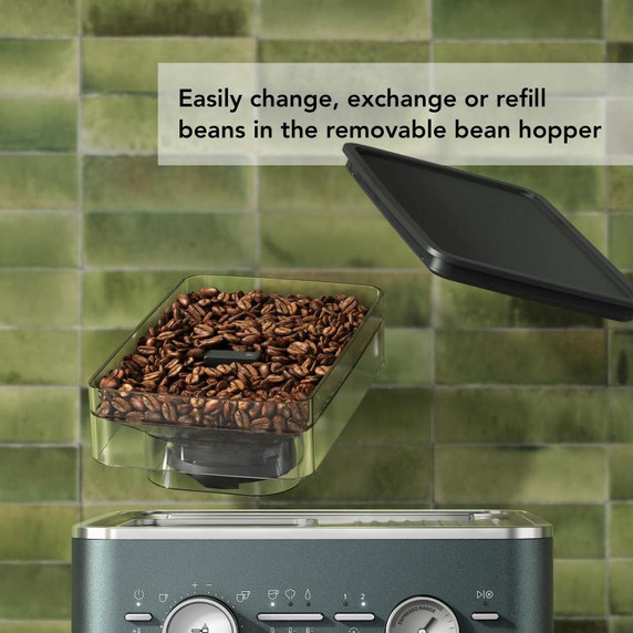 Kitchenaid® Semi Automatic Espresso Machine with Burr Grinder KES6551JP