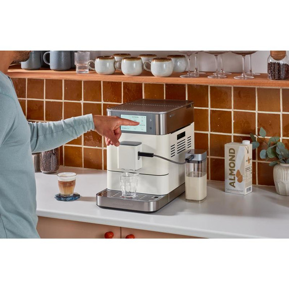 Kitchenaid® Semi Automatic Espresso Machine with Burr Grinder KES6551JP
