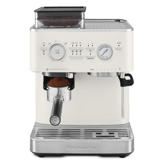 Kitchenaid® Semi Automatic Espresso Machine with Burr Grinder KES6551PL