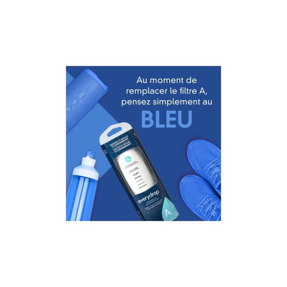 everydrop® Refrigerator Water Filter A - EDRARXD1B (Pack of 1) EDRARXD1B